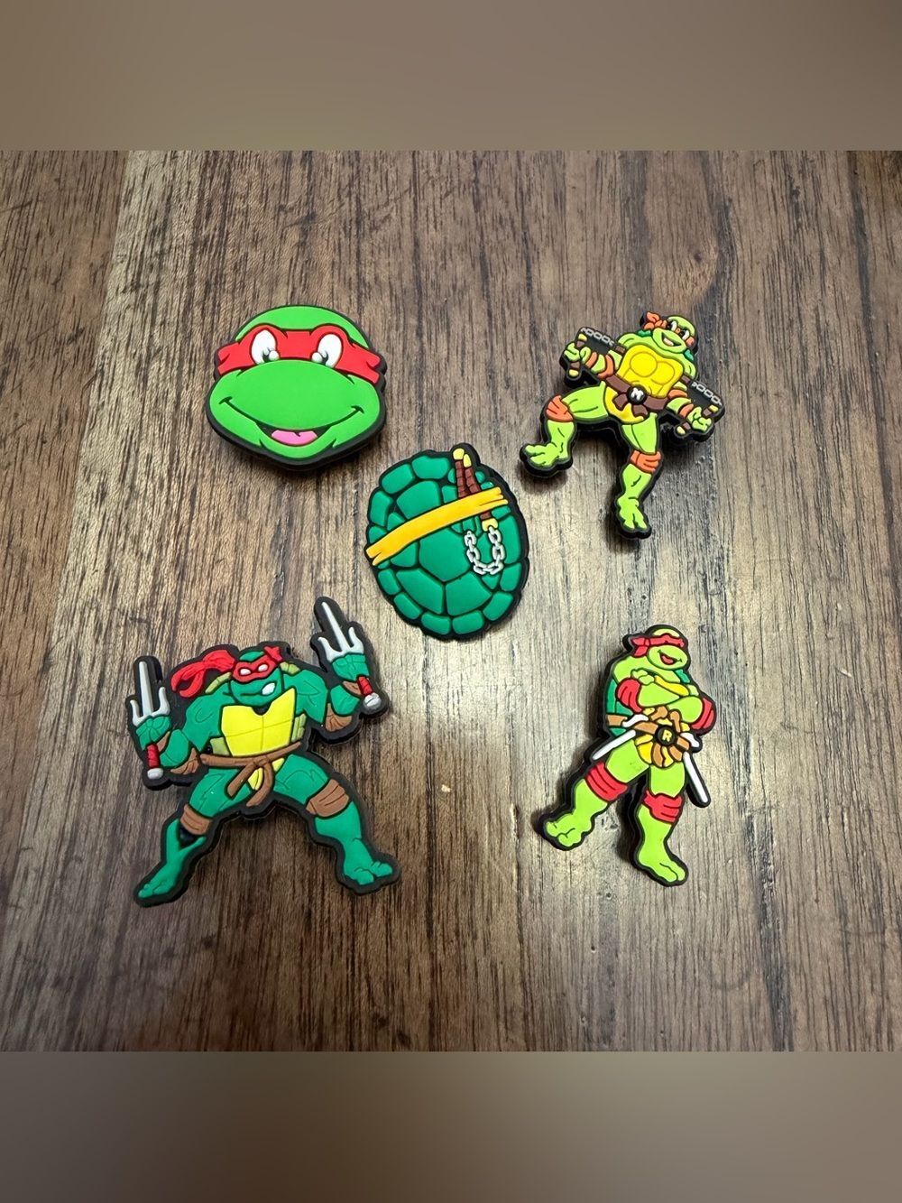 Ninja Turtle Shoe Charms